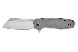 Couteau pliant Kershaw Wharf KS.1414 manche en nylon renforcé de fibre de verre gris 10cm