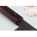 Couteau bunka 18cm japonais artisanal Nakamura Kaishin Ginsan Black Damas
