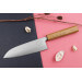 Couteau santoku japonais artisanal Wusaki Migaki G3 16,5cm