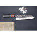 Couteau kiritsuke 21cm japonais artisanal Masashi Yamamoto SLD Kuro damas