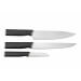 Coffret de 3 couteaux WMF Kineo : Office + Découper + Chef