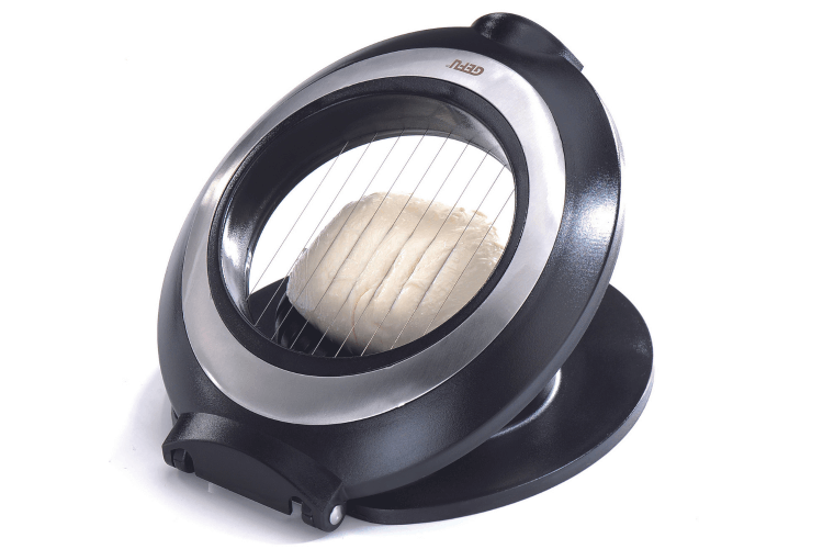 Fackelmann 48568 Coupe Mozzarella En Plastique Et INOX - Argent 14 Cm