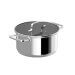 Batterie de cuisine 7 pièces Berghoff Dina Helix en acier inoxydable recyclé