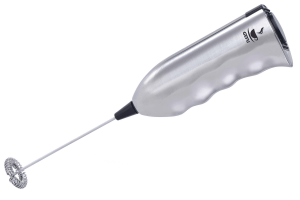 Mousseur à lait électrique Gefu Marcello en acier inox et polymère