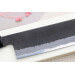 Couteau nakiri 16,5cm japonais artisanal Hinoura Mutsumi Ajikataya Black Nashiji
