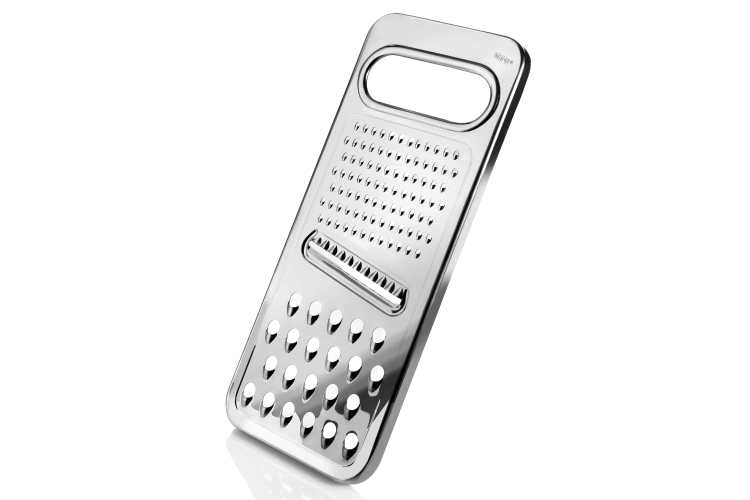 Râpe Fine GEFU FORMAGGIO 54001 - Pour Fromage, Chocolat, Zestes - Lame Inox, Manche Ergonomique - 4