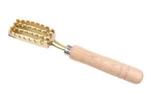 Écailleur à poisson japonais en laiton 20cm