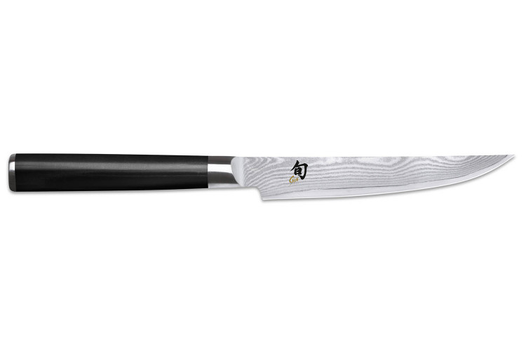 Couteau &agrave; steak Kai Shun Classic damas lame acier haut de gamme 12cm