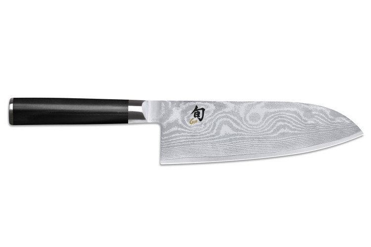 Couteau santoku Kai Shun Classic damas lame acier haute qualit&eacute; 19cm