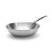 Wok De Buyer Alchimy 28cm en inox 18/10 multicouches 3 plis