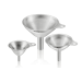 Set de 3 entonnoirs Gefu Versare mini en acier inoxydable
