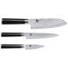 Coffret 3 couteaux japonais Kai Shun Classic Damas