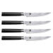 Coffret 4 couteaux à steak japonais Shun Classic lames 12,5cm