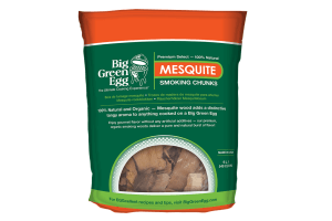 Sachet de morceaux de bois de mesquite Big Green Egg 9L - Idéal fumage