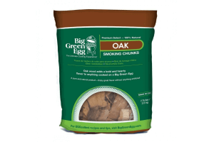 Sachet de morceaux de bois de chêne Big Green Egg 9L - Idéal fumage