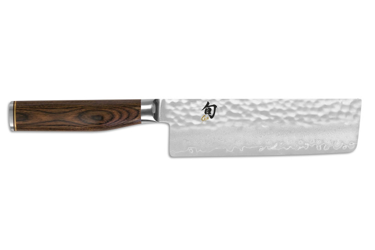 Couteau Nakiri damass&eacute; Shun Premier Tim M&auml;lzer 14cm