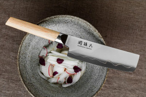 Couteau Nakiri Kai Seki Magoroku Composite lame 16,5cm