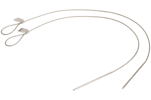 Set de 2 pics brochettes flexibles Big Green Egg en acier inox 68cm