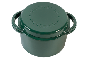 Cocotte ronde en fonte 4L pour Big Green Egg Large, XLarge, 2XLarge 23cm
