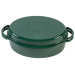 Cocotte ovale en fonte 5,2L pour Big Green Egg Large, XLarge, 2XLarge 35cm