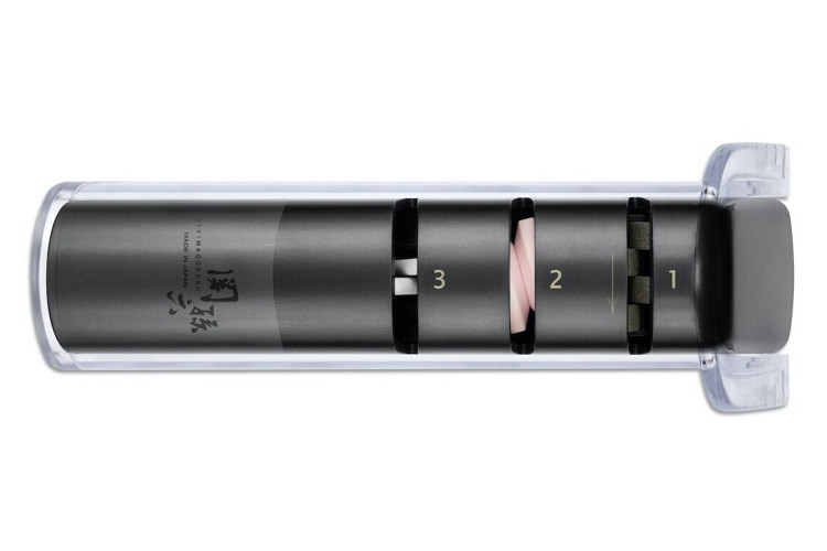 Aiguiseur manuel Kai pour lames sym&eacute;triques