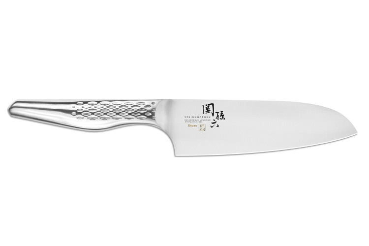 Couteau santoku japonais kai seki shoso 14.5 cm