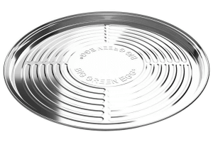 Set de 5 lèchefrites rondes jetables en aluminium pour Big Green Egg XL 48 x 2,5cm