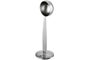 Tasseur à café avec cuillère doseuse Gefu Tamino en acier inoxydable