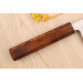 Couteau nakiri japonais artisanal Wusaki Yoshi G3 chêne 16,5cm