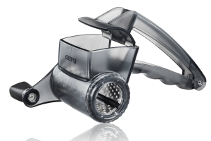 Râpe rotative Gefu Rullare Laser Cut + 3 tambours râpes interchangeables