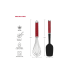 Set de 2 ustensiles de cuisine Kitchen Aid - Fouet inox et spatule silicone