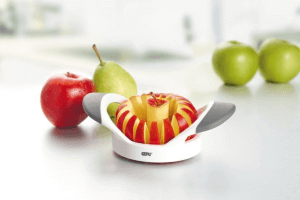 Coupe-pommes Gefu Parti en acier inoxydable et polymère