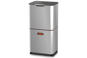 Poubelle à tri sélectif Joseph Joseph Totem en acier inoxydable