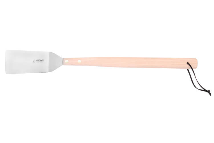 Pelle coudée à barbecue Au Nain 48cm manche en hêtre