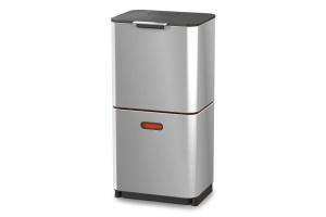 Poubelle à tri sélectif Joseph Joseph Totem en acier inoxydable