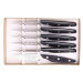 Coffret 6 couteaux de table Au Nain Brasserie microdentés