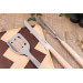 Spatule ajourée flexible pour barbecue Au Nain 48cm en hêtre