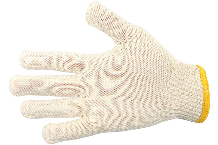 Sachet de 10 paires de sous-gants en coton tricot&eacute; 2 fils