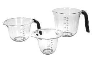 Set de 3 bols à mélanger et à mesurer Kitchen Aid avec poignée