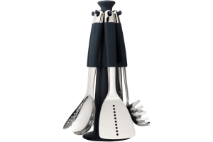 Carrousel de 6 ustensiles Joseph Joseph Elevate Steel en acier inoxydable avec support rotatif