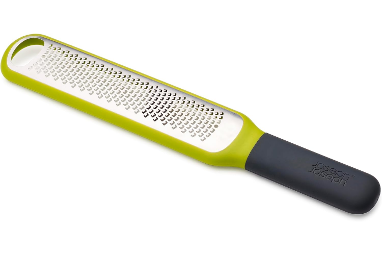 Mini râpe zesteur joseph joseph handi-zest avec système de nettoyage vert