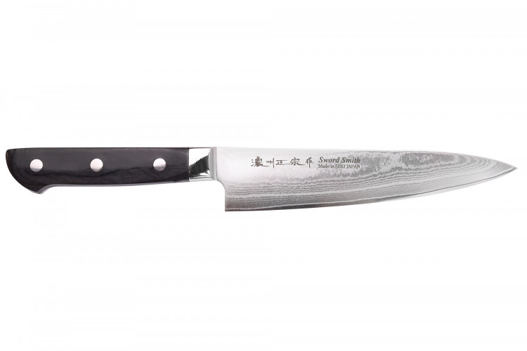 Couteau de chef 18cm japonais Satake damas 69 couches