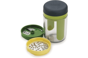 Coupe légumes spirale 3 en 1 Joseph Joseph Spiro en acier inoxydable et polymère