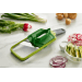 Mandoline Joseph Joseph Multi-Grip avec poussoir