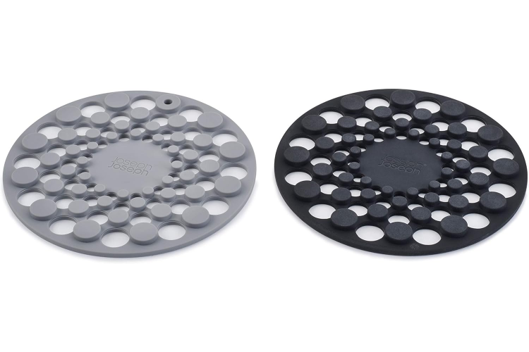 Set de 2 dessous-de-plat Joseph Joseph Spot-On en silicone diam&egrave;tre 17cm