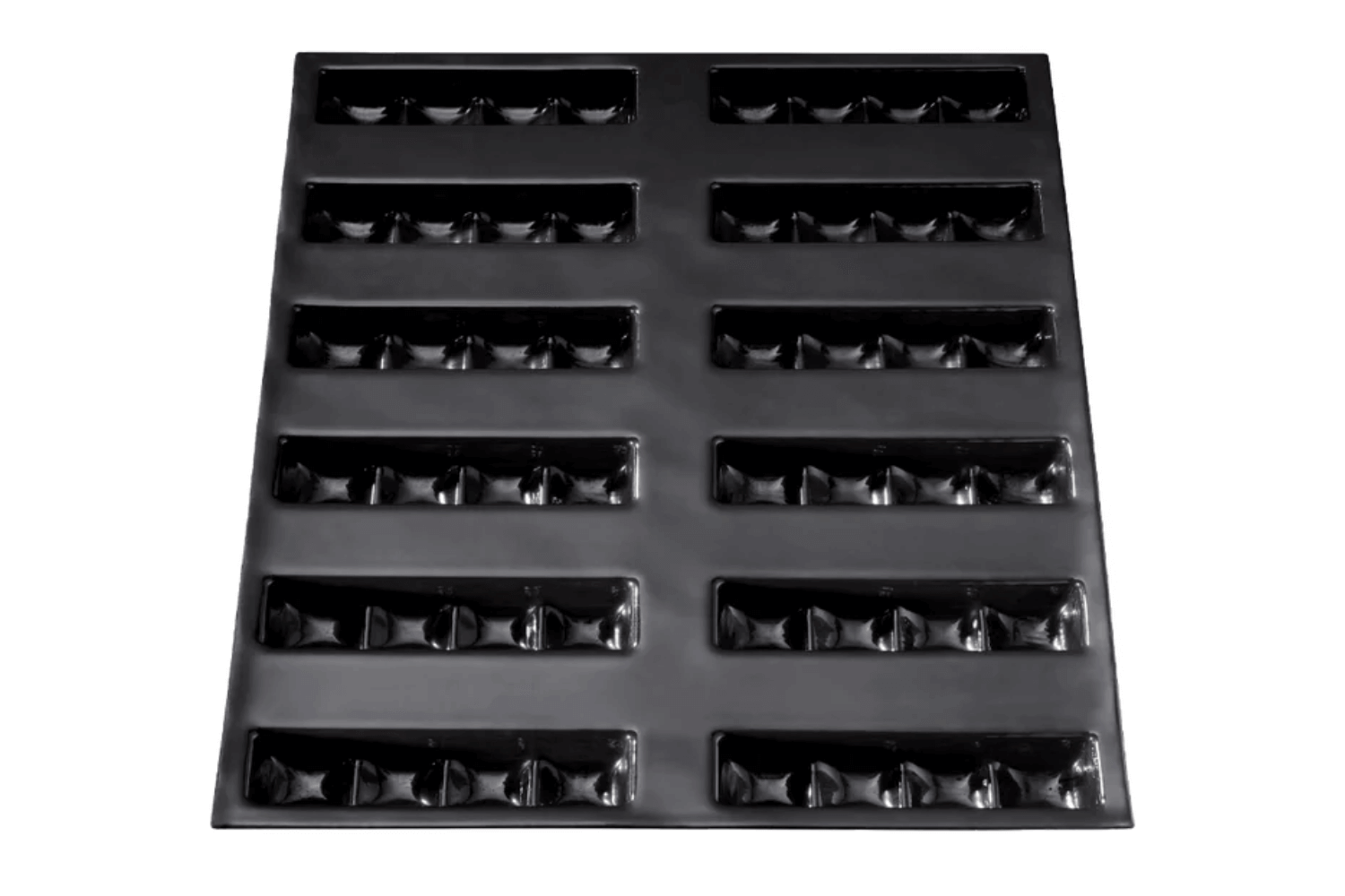 World Of Moulds Moule à Savon Oblique 4 Cavités A04