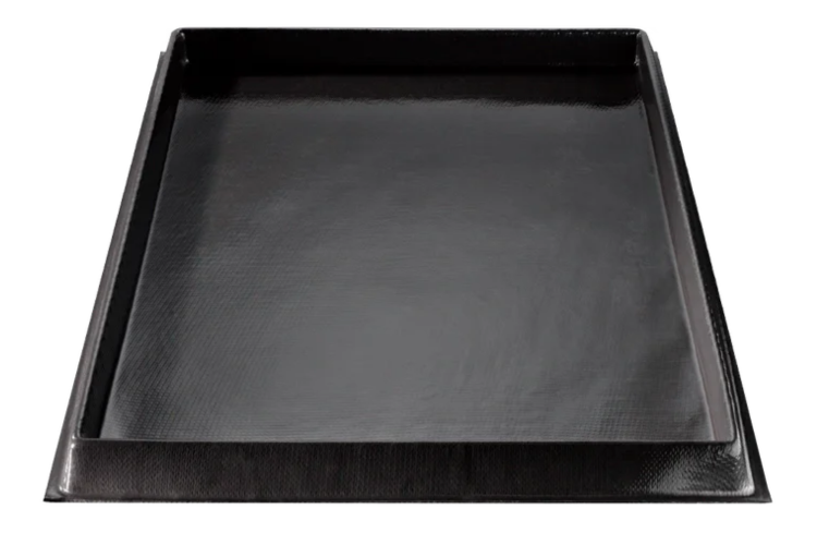 Plaque &agrave; g&eacute;noise Flexipan anti-adh&eacute;rent en silicone et tricot de verre 35x25cm