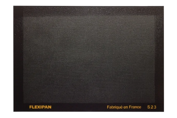 Toile boulangère Flexipan en toile de verre ajourée et revêtement silicone 42x29,5cm