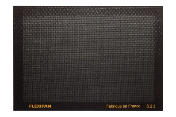 Toile boulangère Flexipan en toile de verre ajourée et revêtement silicone 42x29,5cm