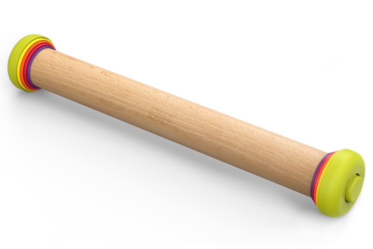 Rouleau &agrave; p&acirc;tisserie r&eacute;glable Joseph Joseph PrecisionPin multicolore